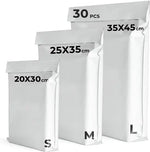 Verzendzakken 3 Maten 30stuks Dorahome