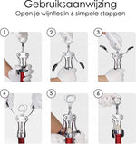 Kurkentrekker RVS Dorahome