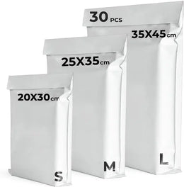 Verzendzakken 3 Maten 30stuks Dorahome